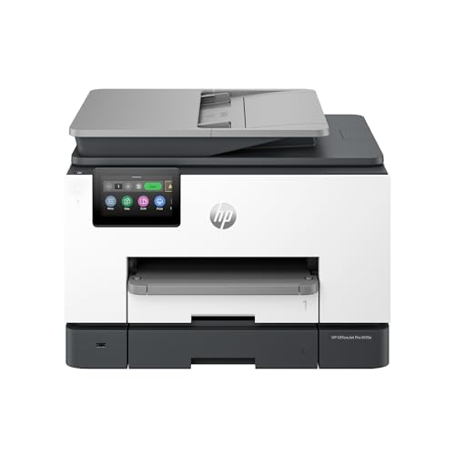 0196337284975 - HP OFFICEJET PRO 9135E WIRELESS ALL-IN-ONE COLOR INKJET PRINTER, PRINT, SCAN, COPY, FAX, ADF, DUPLEX PRINTING BEST FOR OFFICE, 3 MONTHS OF INK INCLUDED (404M0A)