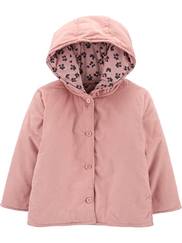 0196433643485 - SIMPLE JOYS BY CARTERS BABY AND TODDLER GIRLS CORDUROY JACKET, PINK, 12 MONTHS