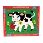 0019649212170 - WOODEN COW PUZZLE