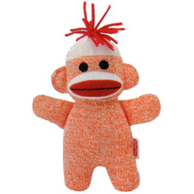 0019649230365 - SOCK MONKEY BABIES (COLORS WILL VARY)