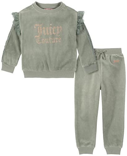 0196601067822 - JUICY COUTURE BABY GIRLS 2 PIECES JOGGER BABY AND TODDLER LAYETTE SET, JUICY JADE, 18M US