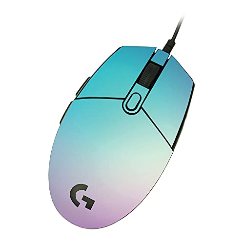 0196617095567 - MIGHTYSKINS SKIN COMPATIBLE WITH LOGITECH G203 LIGHTSYNC/PRODIGY - VIVID FOG | PROTECTIVE, DURABLE, AND UNIQUE VINYL DECAL WRAP COVER | EASY TO APPLY, REMOVE, AND CHANGE STYLES | MADE IN THE USA