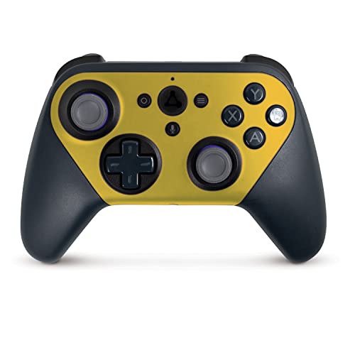 0196617327965 - MIGHTYSKINS SKIN COMPATIBLE WITH AMAZON LUNA CONTROLLER - SOLID MARIGOLD | PROTECTIVE, DURABLE, AND UNIQUE VINYL DECAL WRAP COVER | EASY TO APPLY, REMOVE, AND CHANGE STYLES | MADE IN THE USA
