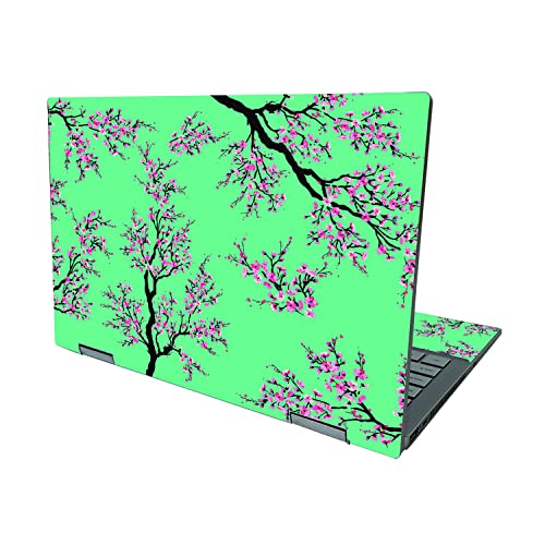 0196617336103 - MIGHTYSKINS SKIN COMPATIBLE WITH HP PAVILION X360 14 - CHERRY BLOSSOM TREE | PROTECTIVE, DURABLE, AND UNIQUE VINYL DECAL WRAP COVER | EASY TO APPLY AND CHANGE STYLES | MADE IN THE USA