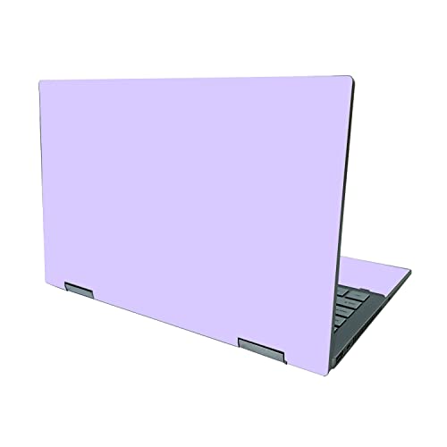 0196617337797 - MIGHTYSKINS SKIN COMPATIBLE WITH HP PAVILION X360 14 - SOLID LILAC | PROTECTIVE, DURABLE, AND UNIQUE VINYL DECAL WRAP COVER | EASY TO APPLY, REMOVE, AND CHANGE STYLES | MADE IN THE USA