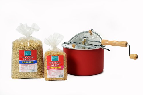 0019669000276 - TINY, TENDER GOURMET POPCORN DUO WITH BARN RED WHIRLEY-POP
