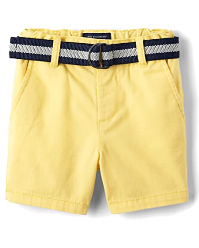 0196733164598 - THE CHILDRENS PLACE BABY TODDLER BOYS CHINO SHORTS, SUN VALLEY, 6-9 MONTHS