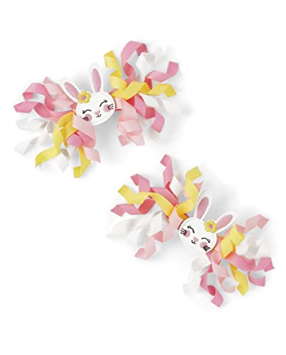 0196733172074 - GYMBOREE,GIRLS,AND TODDLER HOLIDAY AND SPECIAL OCCASION HAIR ACCESSORIES,ONE SIZE,PINK RIBBON 2PK
