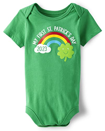 0196733289437 - THE CHILDRENS PLACE UNISEX BABY GRAPHIC T-SHIRT, 1ST ST PATS