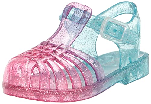 0196733488328 - THE CHILDRENS PLACE TODDLER GIRLS JELLY FISHERMAN SANDALS, MULTICOLOR GLITTER, 7