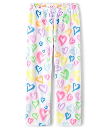 0196733628069 - THE CHILDRENS PLACE BABY PAJAMA PANTS, AIRBRUSH HEARTS, X-SMALL