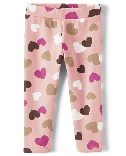 0196733945425 - THE CHILDRENS PLACE BABY GIRLS AND TODDLER LEGGINGS 3-PACK, STRAWBERRY CREAM, 4T