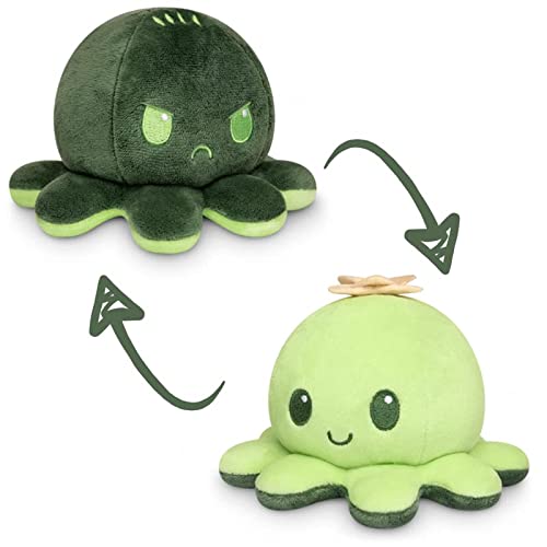 0196744002933 - TEETURTLE | THE ORIGINAL REVERSIBLE OCTOPUS PLUSHIE | PATENTED DESIGN | SENSORY FIDGET TOY FOR STRESS RELIEF | SUCCULENT + CACTUS | HAPPY + ANGRY | SHOW YOUR MOOD WITHOUT SAYING A WORD!