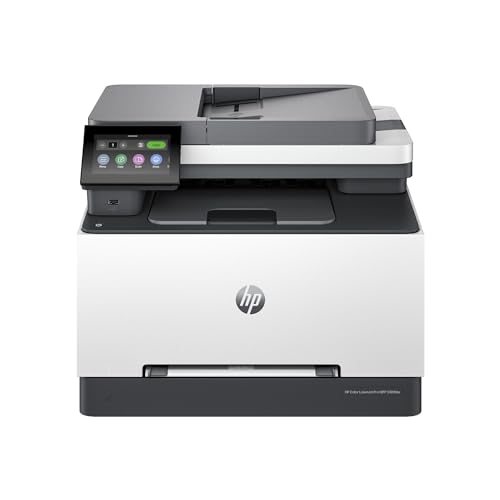 0196786388347 - HP COLOR LASERJET PRO MFP 3301FDW WIRELESS ALL-IN-ONE COLOR LASER PRINTER, OFFICE PRINTER, SCANNER, COPIER, FAX, ADF, DUPLEX, BEST-FOR-OFFICE (499Q5F)