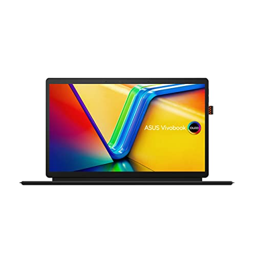 0197105079373 - ASUS 2023 VIVOBOOK 13 SLATE OLED 2-IN-1 LAPTOP, 13.3” FHD OLED TOUCH DISPLAY, INTEL CORE™ I3-N300 CPU, 8GB RAM, 256GB UFS 2.1 STORAGE, WINDOWS 11 HOME IN S MODE, 0°BLACK, T3304GA-DS34T