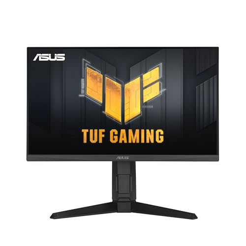 0197105262188 - ASUS TUF GAMING 24” (23.8” VIEWABLE) 1080P MONITOR (VG249QL3A) - FULL HD, 180HZ, 1MS, FAST IPS, ELMB, FREESYNC PREMIUM, G-SYNC COMPATIBLE, SPEAKERS, DISPLAYPORT, HEIGHT ADJUSTABLE, 3 YEAR WARRANTY