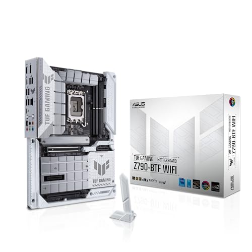 0197105468153 - TUF GAMING Z790-BTF WIFI 7 INTEL® Z790 (LGA 1700) ATX MOTHERBOARD,HIDDEN-CONNECTOR DESIGN, PCIE 5.0, 4XM.2 SLOTS, 16+1+1 POWER STAGES, DDR5,2.5GB ETHERNET,USB TYPE-C, FRONT USB TYPE-C, THUNDERBOLT™ 4