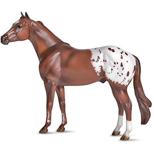 0019756018689 - BREYER HORSES TRADITIONAL SERIES IDEAL SERIES - APPALOOSA | LIMITED EDITION | HORSE TOY MODEL | 12.25 X 9.75 | 1:9 SCALE | MODEL #1868