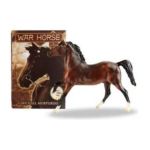 0019756611255 - CLASSICS WAR HORSE JOEY FIGURINE WITH BOOK
