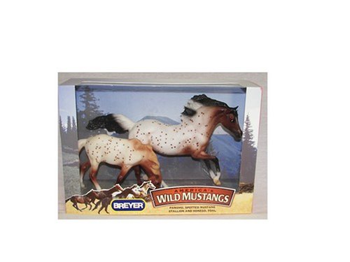 0019756752057 - AMERICA'S WILD MUSTANGS (PANUHU, SPOTTED MUSTANG STALLION AND HONEGO FOAL)
