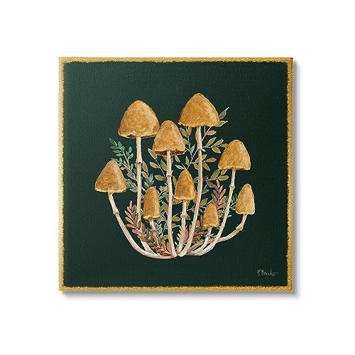0197658401164 - STUPELL INDUSTRIES MUSHROOMS & LEAVES NATURE CANVAS WALL ART DESIGN BY PAUL BRENT