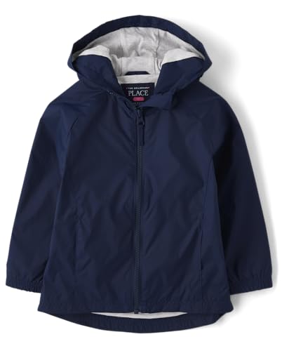 0197710325308 - THE CHILDRENS PLACE BABY TODDLER GIRLS WINDBREAKER JACKET, TIDAL