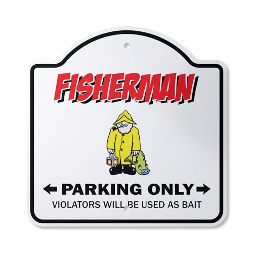 0198164057845 - IM THE FISHERMAN 14 X 14” SIGN | INDOOR/OUTDOOR PLASTIC | SIGNMISSION DESIGNER MOTHERLY FISH BOAT FISHING RODS LURE NOVELTY GIFT FUNNY JOKE GAG ROAD GARAGE
