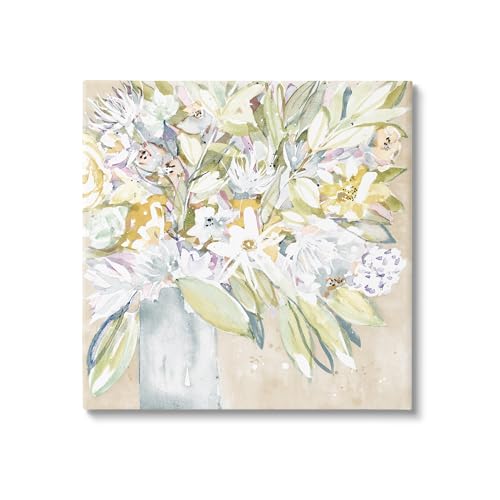 0198262052254 - STUPELL INDUSTRIES ABSTRACT SOFT BOUQUET CANVAS WALL ART BY KRINLOX