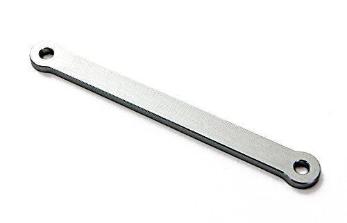 0019962206832 - LUXURY RC SILVER ALUMINUM FRONT TIE BAR FOR TRAXXAS SLASH 2WD, RUSTLER 2WD, STAMPEDE 2WD, NITRO RUSTLER, NITRO SLASH, NITRO STAMPEDE, BANDIT 2WD, NITRO SPORT, PRO-LINE RACING PRO-2 SHORT COURSE, PRO-2 BUGGY AND PRO-MT MONSTER TRUCK