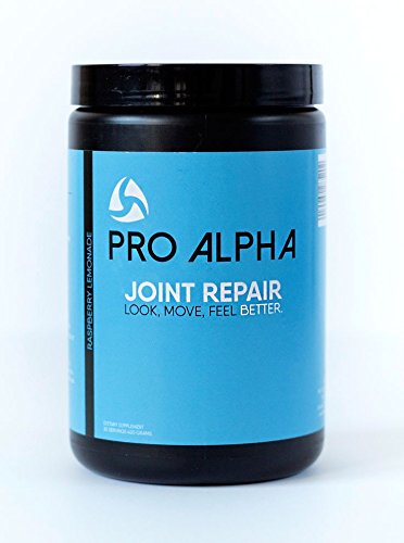 0019962285202 - PRO ALPHA JOINT REPAIR, HYDROLYZED COLLAGEN FROM GRASS FED COWS, ANTI INFLAMMATORY, GREAT RASPBERRY LEMONADE TASTE. NO ARTIFICIAL COLORS, SWEETENERS, OR FLAVORS!