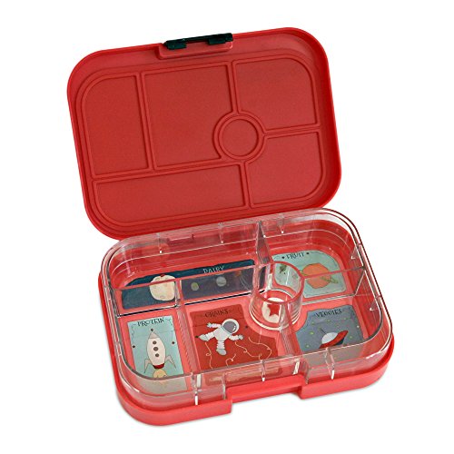 0019962400544 - YUMBOX LEAKPROOF BENTO LUNCH BOX CONTAINER (ROCKET RED) FOR KIDS