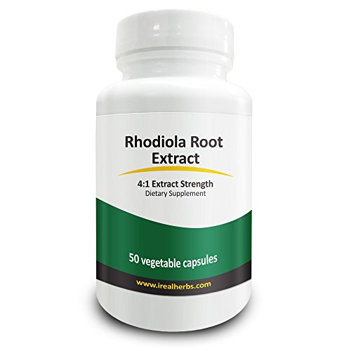 0019962502156 - REAL HERBS RHODIOLA ROOT EXTRACT 700MG - RHODIOLA ROSEA ROOT 4:1 EXTRACT EQUIVALENT TO 2800MG OF RHODIOLA ROSEA SUPPLEMENT - 50 VEGETARIAN CAPSULES