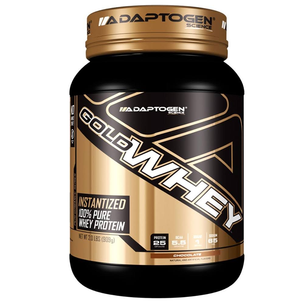 0019962538438 - GOLD WHEY 2,0LBS 909G ADAPTOGEN SCIENCE