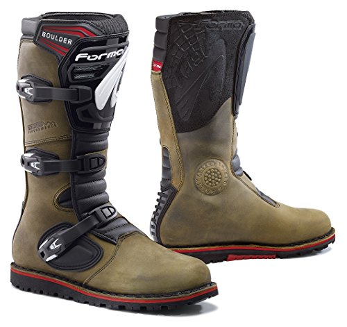 2000000042213 - FORMA BOULDER TRIALS OFF-ROAD MOTORCYCLE BOOTS (BROWN, SIZE 13 US/SIZE 47 EURO)