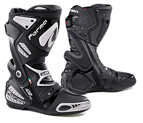 2000000055886 - FORMA ICE PRO FLOW STREET MOTORCYCLE BOOTS (BLACK, SIZE 10 US/SIZE 44 EURO)