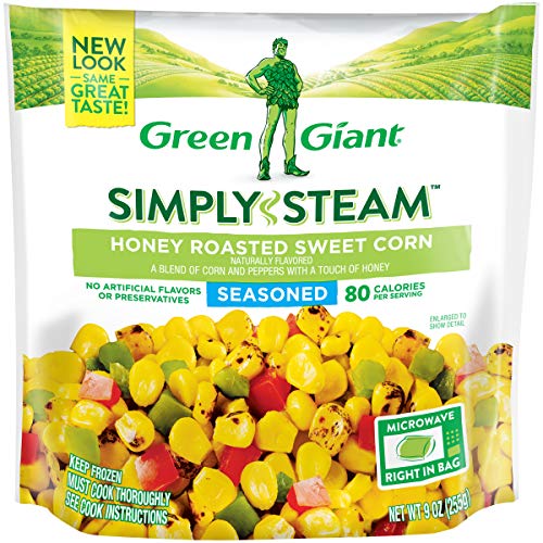 0020000447117 - GREEN GIANT SIMPLY STEAM, HONEY ROASTED SWEET CORN, 9 OUNCE (FROZEN)