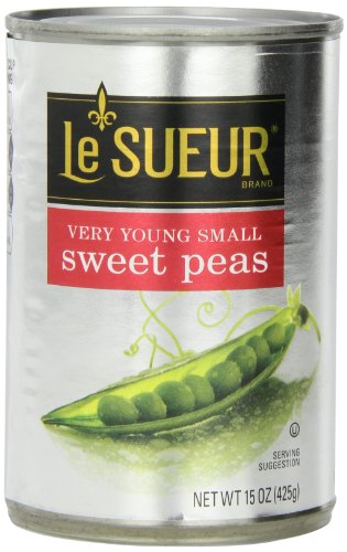 0020000447551 - LE SUEUR VERY YOUNG SMALL SWEET PEAS, 15-OUNCE (PACK OF 8)