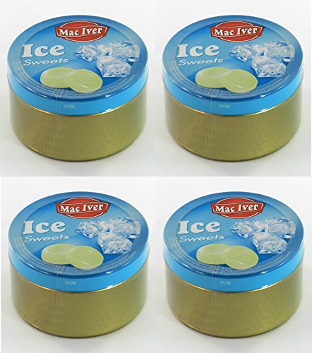 0000020078706 - MAC IVER: SET OF 4 TIN ICE SWEETS * 7.05 OUNCE PACKAGE EACH *
