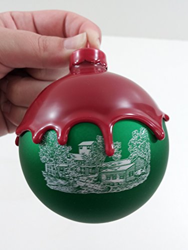 0020126364626 - 2010 MAKERS MARK CHRISTMAS GREEN HAND-DIPPED ORNAMENT MAKERS MARK DISTILLERY