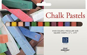 Pro Art Chalk Charcoal 12 Stick per Package
