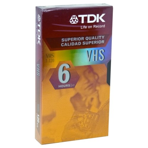 0020356363307 - TDK LIFE ON RECORD - TDK VHS VIDEOCASSETTE - VHS - 6 HOUR PRODUCT CATEGORY: AUDIO/VIDEO MEDIA/VIDEOCASSETTES