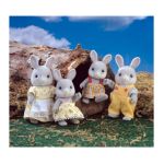 0020373216280 - CALICO CRITTERS OF CLOVERLEAF CORNER COTTONTAIL RABBIT FAMILY