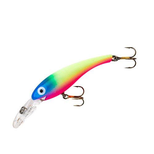 0020495026668 - COTTON CORDELL SUSPENDING WALLY DIVER FISHING LURE - BLUE FACE CLOWN