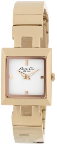 0020571080638 - KENNETH COLE NEW YORK WOMEN'S KC4745 PETITE CHIC CLASSIC SQUARE CASE WATCH