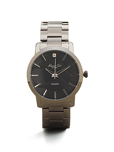 0020571103931 - KENNETH COLE NEW YORK MENS STAINLESS STEEL & DIAMOND WATCH