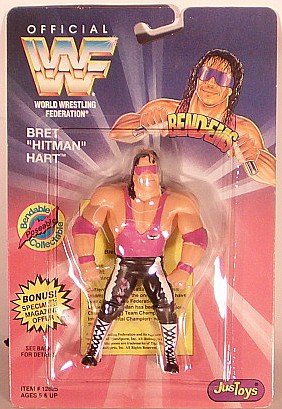 0020616126253 - WWF / WWE BEND-EMS SERIES 1 BRET THE HITMAN HART