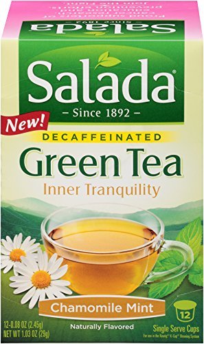 0020700408135 - SALADA INNER TRANQUILITY- CHAMOMILE MINT GREEN TEA SINGLE SERVE - 12CT