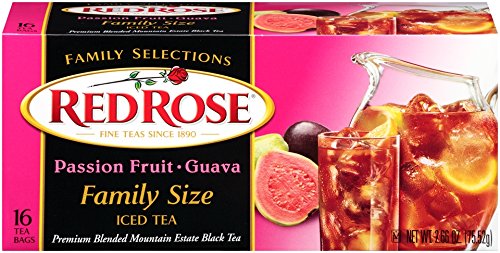 0020700610361 - RED ROSE® FAMILY SELECTIONS PASSION FRUIT GUAVA FAMILY SIZE ICED TEA