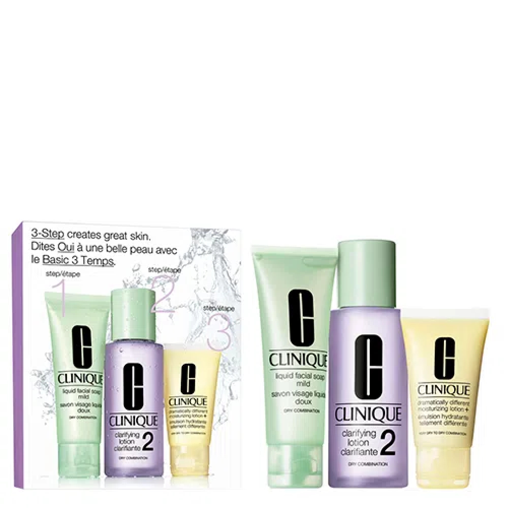 0020714598983 - CLINIQUE 3-STEP INTRODUCTORY KIT SKIN TYPE 2 (DRIER SKIN