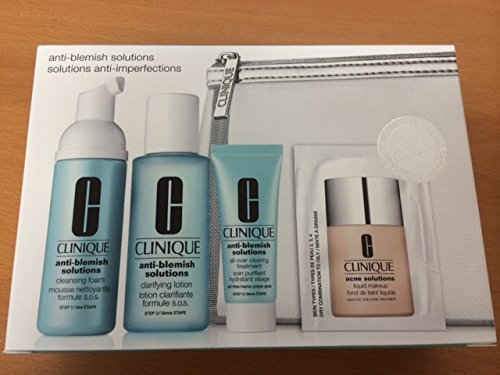 0020714650605 - CLINIQUE ANTI BLEMISH ACNE SOLUTIONS CLEAR SKIN 3-STEP SYSTEM STARTER KIT